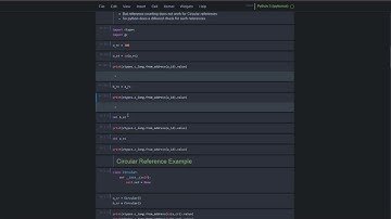 Python Variables - behind the scenes