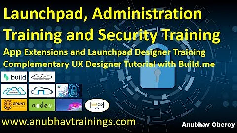 UI5 Security,Launchpad and Administration with WEBIDE Full stack