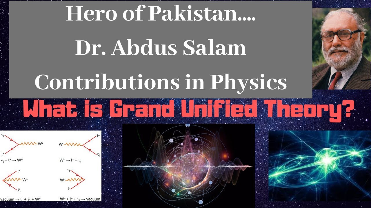 Who was Dr. Abdus Salam? What was his contribution in Standard Model of Physics? Urdu/Hindi - YouTube