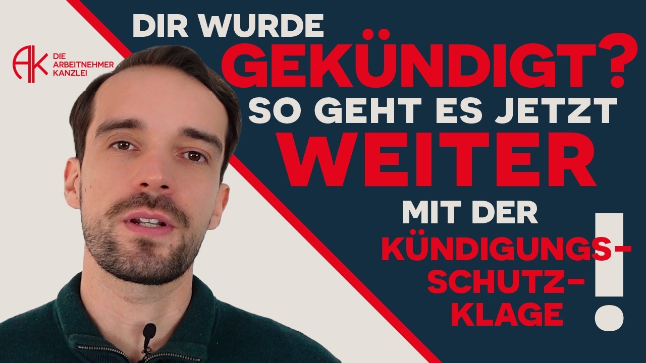 So funktioniert das Kündigungsschutzverfahren #kündigungsschutzklage #kündigungsschutzprozess
