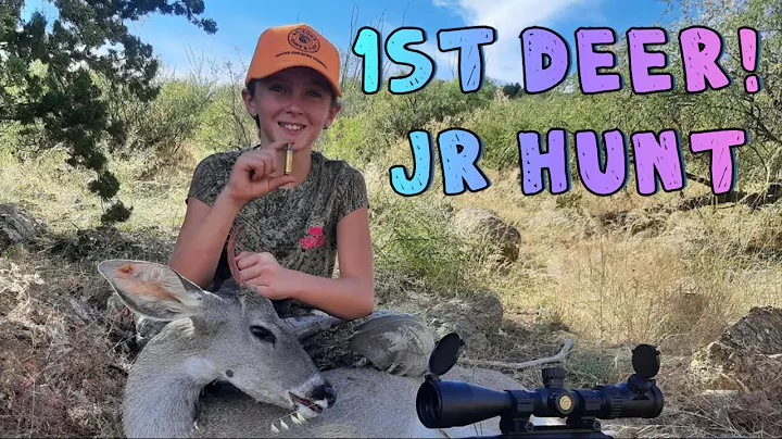 My Daughter shot her first DEER! Insanely close spot and stalk! (Plus Catch, Clean, Cook)