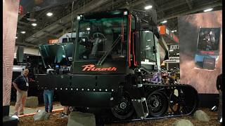 Prinoth launches Panther T23r rotating crawler carrier with a Cat engine at Conexpo