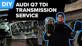 Audi Q7 Transmission Fluid Replacement DIY (20072015 Audi Q7 4L TDI 8Speed Transmission Service)