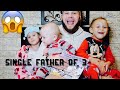 SINGLE FATHER NIGHT ROUTINE *WITH 3 KIDS*
