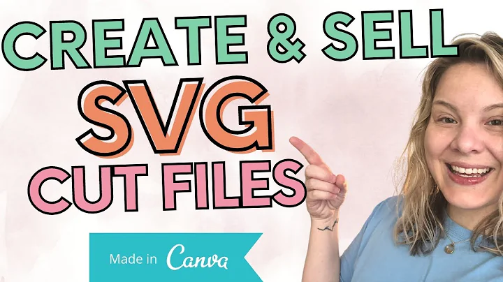 Sell SVG Cut Files on Etsy or Your Website - Canva FREE Tutorial