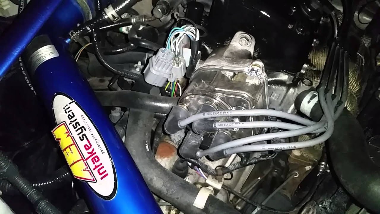 Accel Clear Dist Cap d16y8 civic YouTube