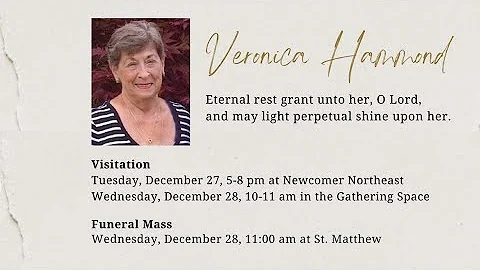 St. Matthew the Apostle Catholic Parish - Veronica...