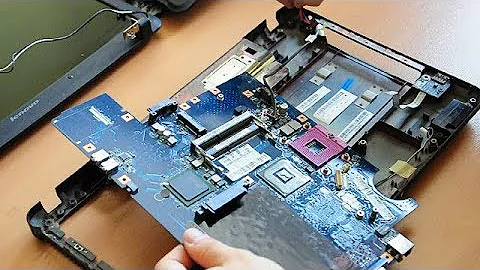 Lenovo G550 Laptop Disassembly video, take a part, how to open