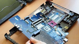 Lenovo G550 Disassembly video, upgrade RAM & SSD, take a part, how to open