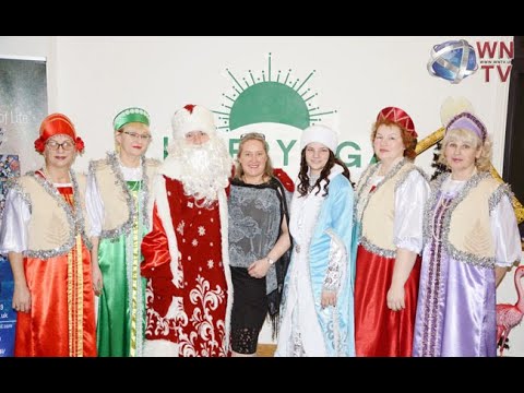 russian old new year and christmas event