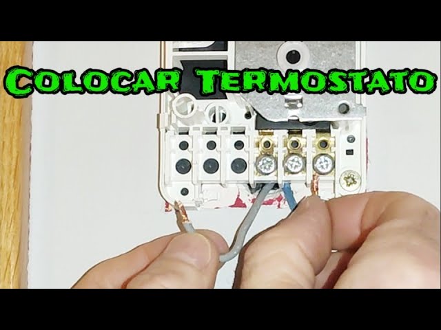 COMO COLOCAR UN TERMOSTATO AMBIENTE. MUY FÁCIL👉🏼COLOCACIÓN TERMOSTO  INALAMBRICO EN DESCRIPCIÓN👇🏼 