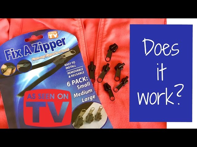  Universal Zipper Repair Kit As seen on TV Fixes any