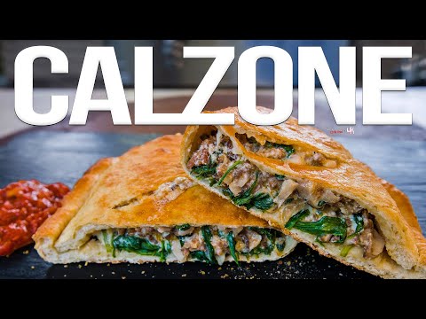 The Best Calzone (Pizza Pocket) Recipe | SAM THE COOKING GUY 4K