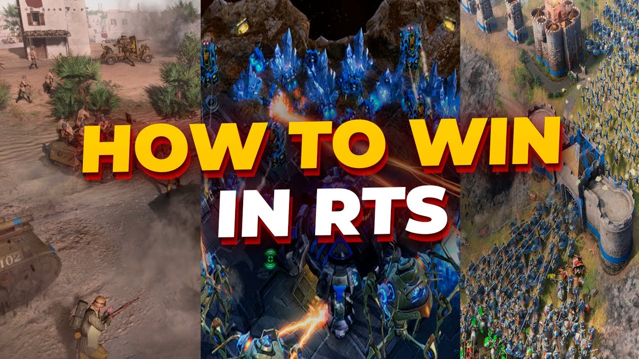 The art of winning in RTS - StarCraft 2, Age of Empires IV, WarCraft 3 ...