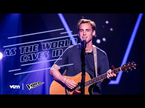 Elmo - As The World Caves In | Blind Auditions 4 | The Voice Van Vlaanderen | Vtm