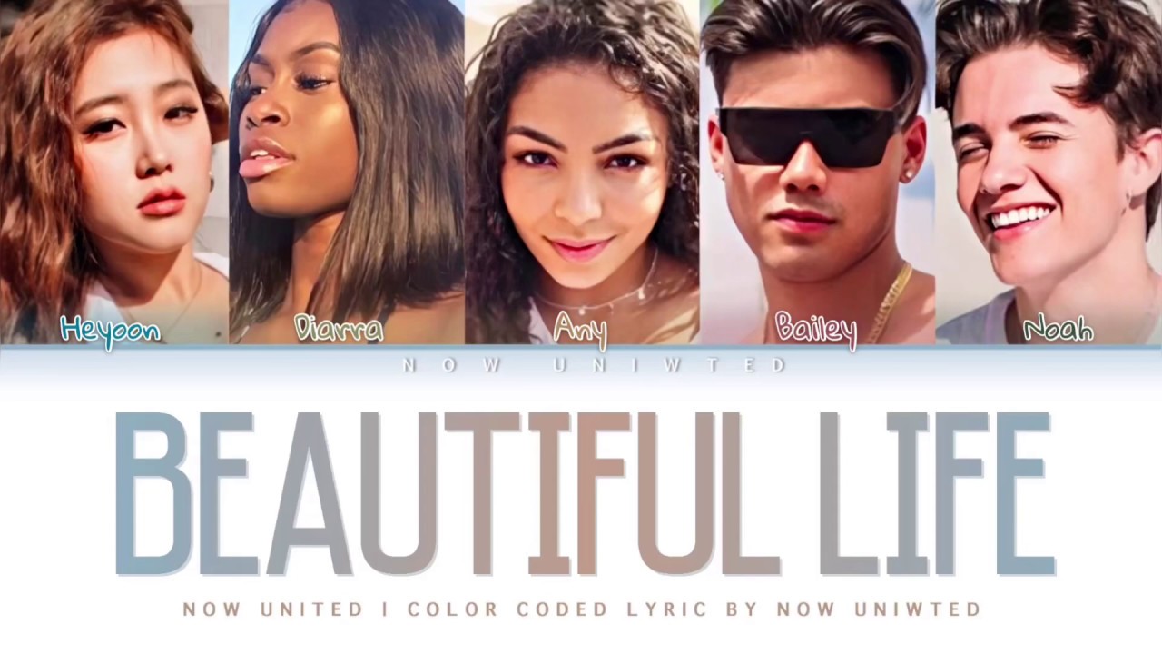 Now United - “Paradise”  Color Coded Lyrics 