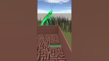 Destroying Cockroach Super in Big Maze Nextbot Gmod