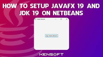 JavaFX 19 en JDK 19 instellen op Netbeans IDE