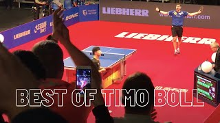 TIMO BOLL PLAYS GENIUS | ONLY GREAT ANGLES | BEST OF TIMO BOLL