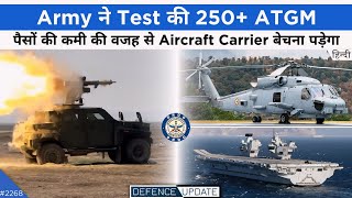 Defence Updates #2268 - 250+ ATGM Trials, DRDO Air Defence System Test, Indian Navy MH60R Induction