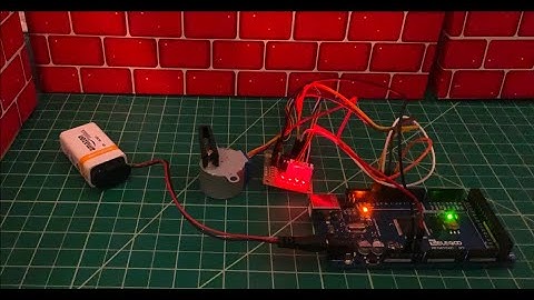 How To Setup The Stepper Motor For The Arduino Mega2560