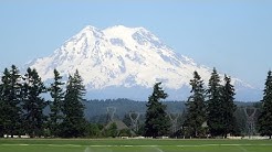 Portland Oregon to Vancouver BC by train-#2: Columbia River to Mount Rainier 2015-06-08