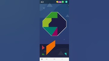 How To Solve Smart Puzzles Tangram Hard Level 4-2 Walk Through Solution Walkthrough Pixign