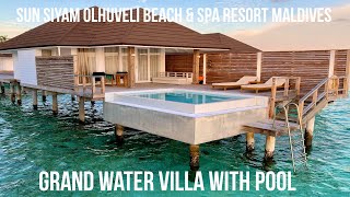 Grand Water Villa with Pool - Sun Siyam Olhuveli Beach & Spa Resort Maldives