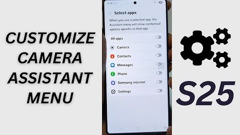 🔥 Hidden Camera Secrets EXPOSED! Customize Contextual Menu on Galaxy S25 Ultra 📸✨
