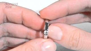 Jessica Diamond 0.25ct Tension Set Engagement Ring - UT28 47