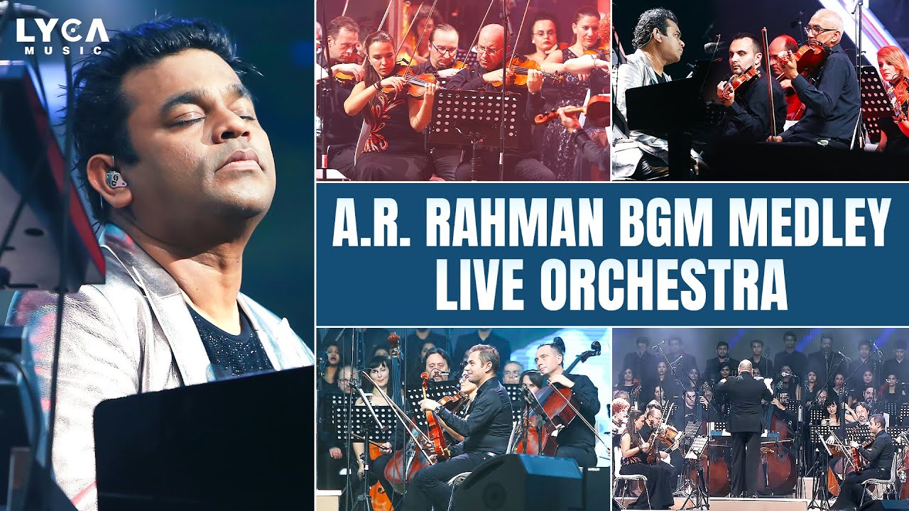 AR Rahman Medley by Live Orchestra GOOSEBUMPS GuaranteedThrowbackLyca Music