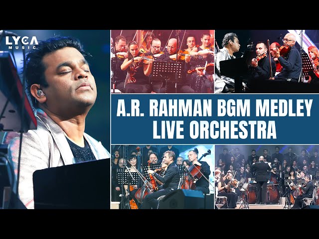 AR Rahman Medley by Live Orchestra GOOSEBUMPS Guaranteed!🔥Throwback🎵🎻Lyca Music class=