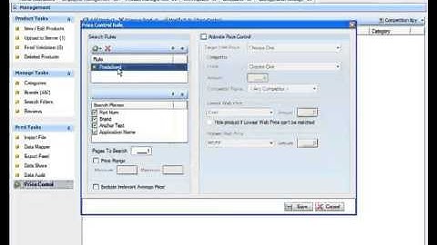 Setting up Competition Spy Rules Tutorial 13.2