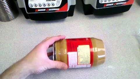 Opening Peanut Butter