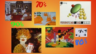 British Animated Adverts Compilation (70s, 80s, and 90s)
