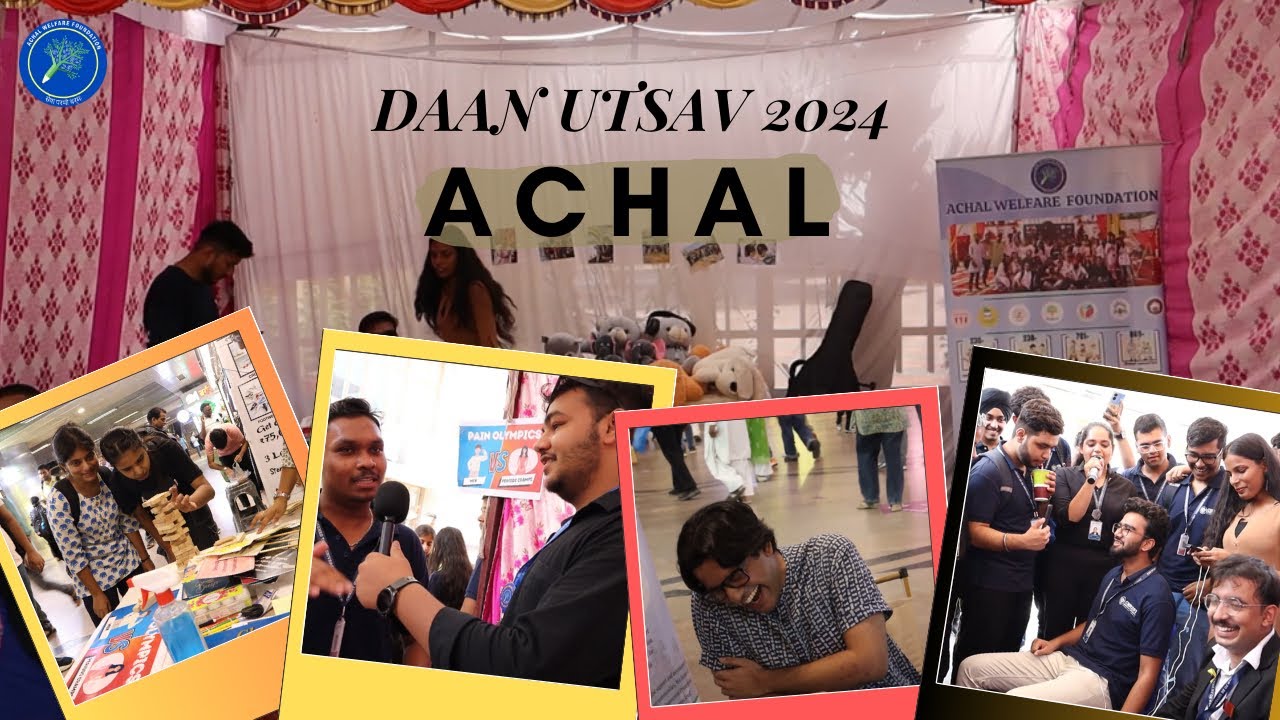 Daan Utsav 2024 | Achal Welfare Foundation x DMRC | Fun, Service & Impact