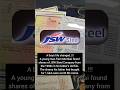 A boy's life changed..!!! A simple paper #jswsteel #jsw #shorts #jswgroup | InsureVest Capital