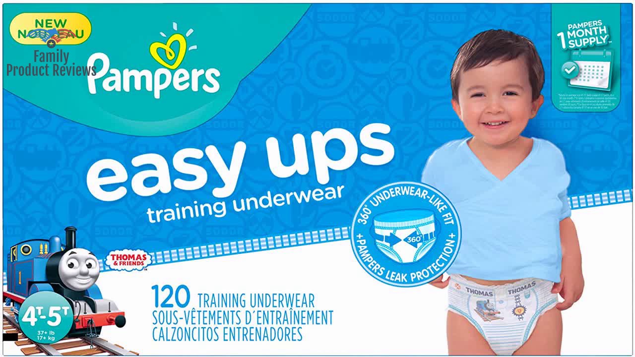 Pampers Easy Ups Pull On Disposable Potty Training Underwear for