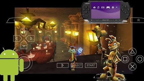 Daxter (PSP) on Android Gameplay - First Level/Intro