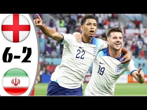 Match Highlights - England 6-2 Iran Ecuador - FIFA World Cup Qatar 2022