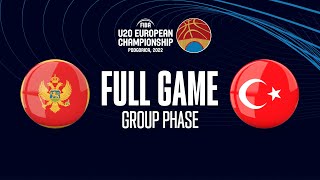 Montenegro v Turkey | Full Basketball Game