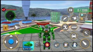 Army Bus Robot Car Game 3d - Android Gameplay screenshot 5