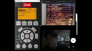 Danfoss VFD Remote Control using LCP Simulator Tutorial