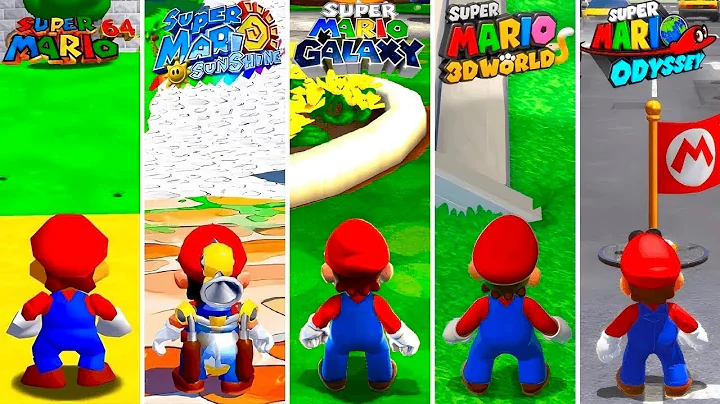 Evolution of 3D Super Mario Games Graphics (1996-2025)