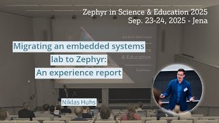 Migrating an embedded systems lab to Zephyr: an experience report