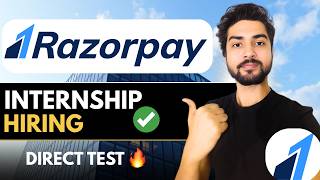 Razorpay Direct Test Hiring🔥No Resume Shortlisting | Apply Now