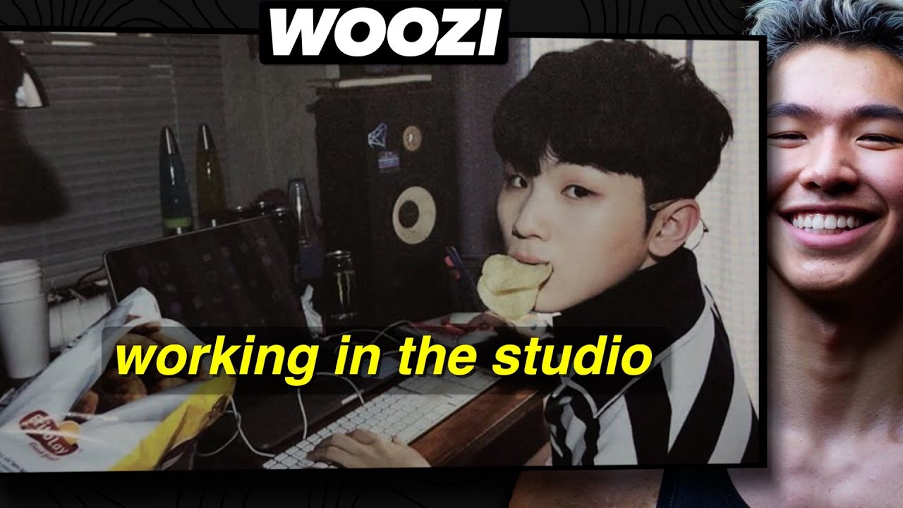 Athlete React to Seventeen Woozi in Recording Studio