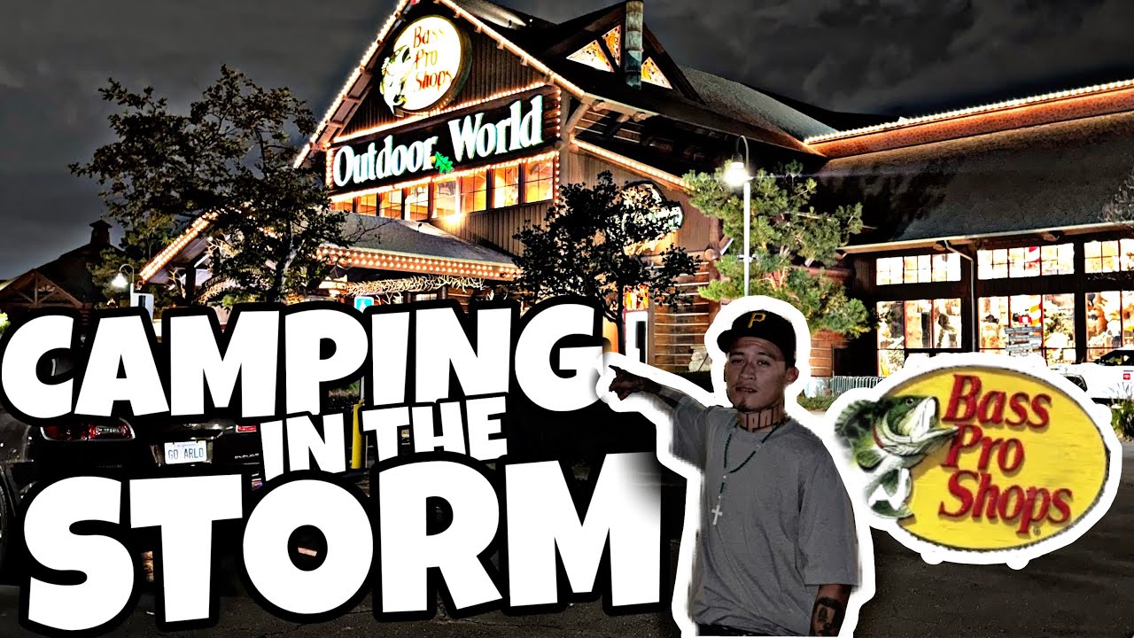 FOOS WENT CAMPING IN THE STORM