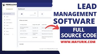 Best Lead Management Software for Business | Lead Management System for Company | Full source code