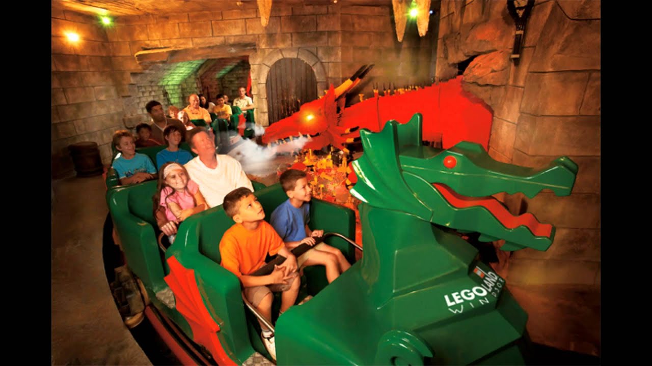 Legoland Windsor The Dragon Old Ride Music YouTube